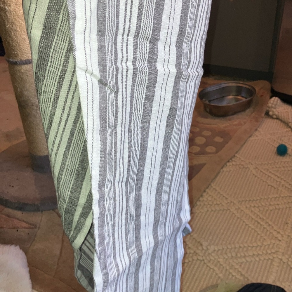 Garnet Hill Black and White Slacks - Picture 6 of 6